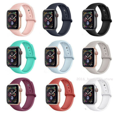 Silicone Band Strap For Apple Watch iWatch Sports Series 10 9 8 7 6 5 4 3 SE 2 1