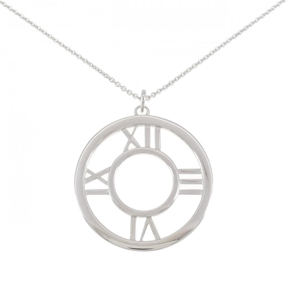 Authentic Tiffany Atlas Open medallion Necklace  #260-007-071-7396