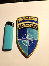 Patch (NATO- OTAN) ISAF Neuf .12 cm de long.