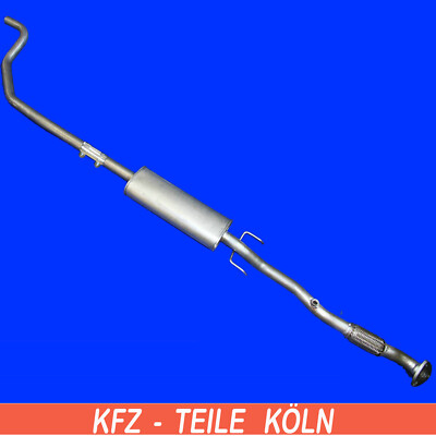 Opel - Corsa D - 1.4 - Mittelschalldämpfer - Flexrohr Hosenrohr Auspuffanlage