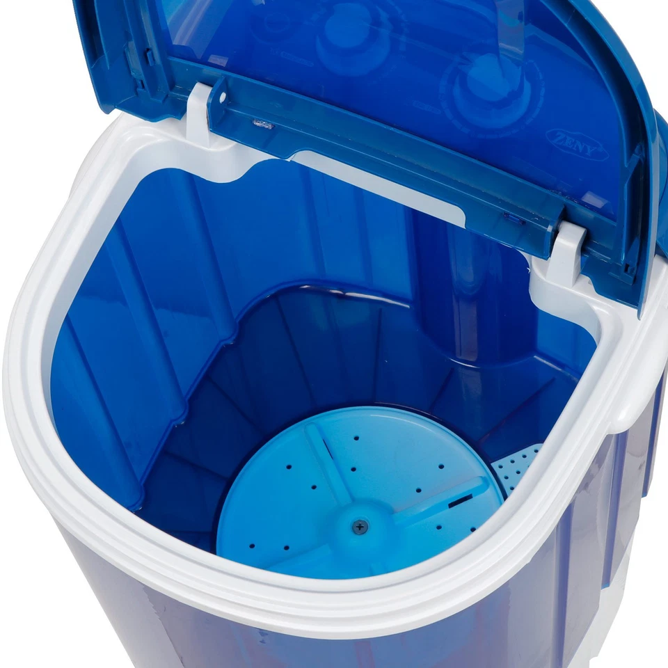 ECO Compact Mini Wash Machine 200W 9lbs Portable Traveling Timer Washer - Image 3 of 4