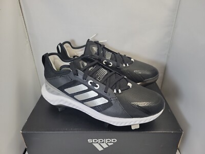Adidas Bounce Pure Hustle Metal Softball Cleats Size 8 / 7.5 Womens Black EG5634