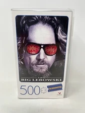 The Big Lebowski 18" x 24" 500 Piece Jigsaw Puzzle Blockbuster Retro VHS Case