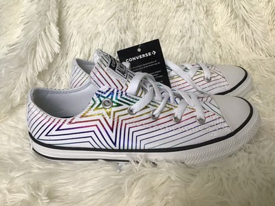 white converse size 3 junior
