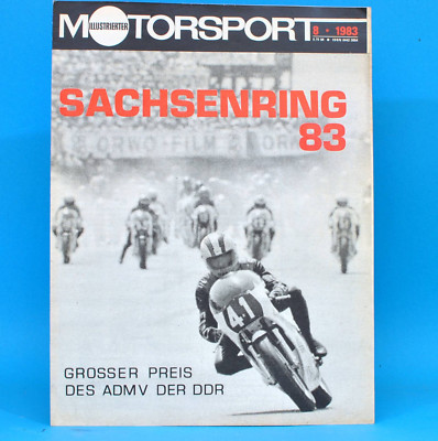 Illustrierter Motorsport IMS 8 1983 Sachsenring MZ ETS 250 G Dessau Wolgast A