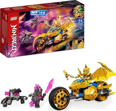 LEGO Ninjago Jay's Golden Dragon Motorbike Vengestone warriors