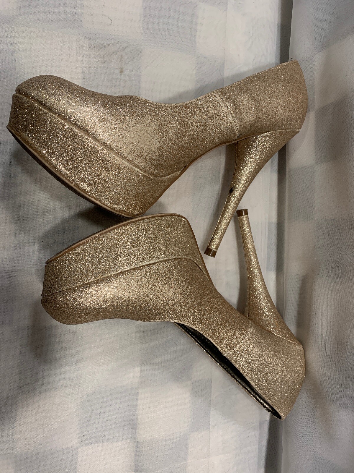 BRASH High Heels Pumps GLITTER Women's Shoes Size 7.5 eBay