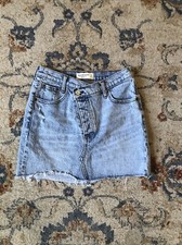 Abercrombie Fitch The 90's Crossover Micro Mini High Rise Skirt Sz 27/4