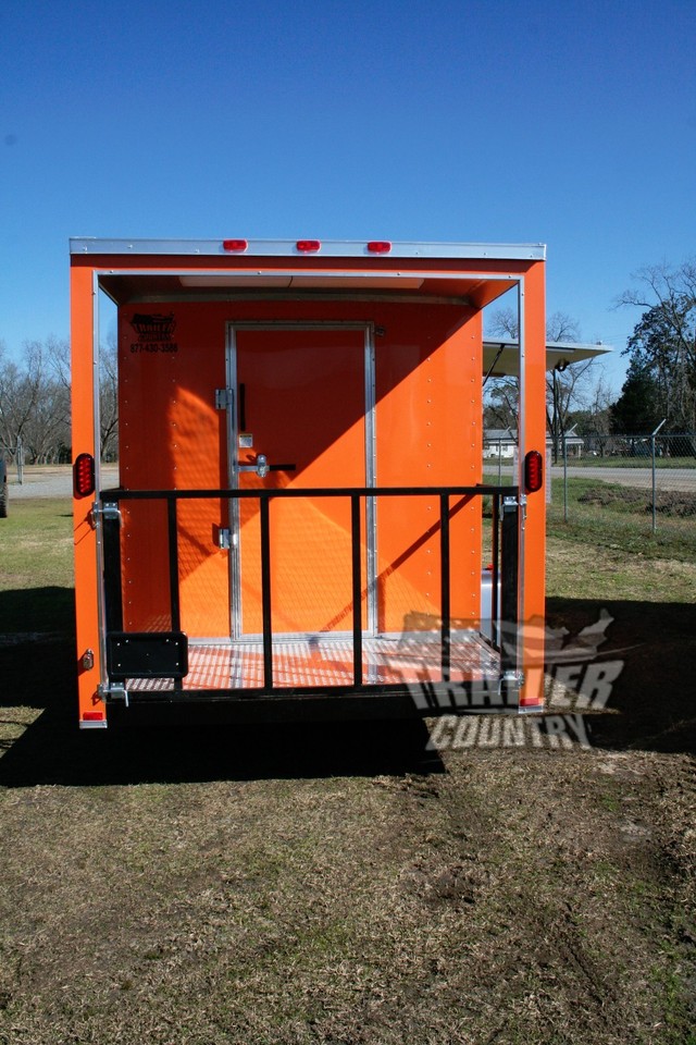 NEW 7x14 14' ENCLOSED CONCESSION FOOD VENDING BBQ MOBILE KITCHEN