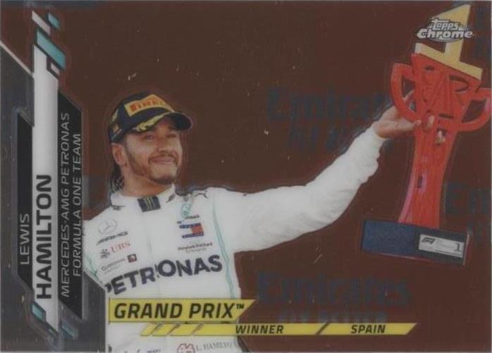 2020 Topps Chrome Formula 1 - Lewis Hamilton #137 for sale