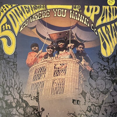 THE 5TH DIMENSION    Up, Up And Away - Go Where You Wanna Go: DEBUT LP from 1967