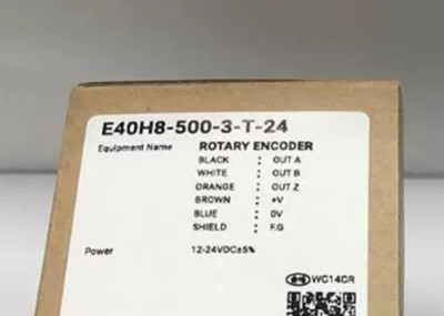 NEW Autonics E40H8-500-3-T-24 Incremental Rotary Encoder, Hollow Type