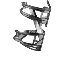 portaborraccia prism left carbon nero con grafiche bianche. Elite bicicletta