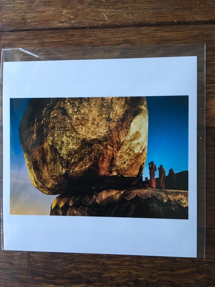 Steve McCurry SIGNED The Golden Rock - Magnum 6" X 6" Limited print - Image 3 of 4