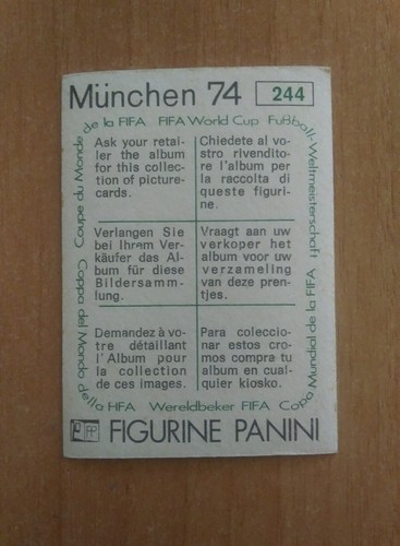 FIGURINE CALCIATORI PANINI MUNCHEN 74 (N. 1-269) SCEGLI DAL MENU A TENDINA - 第 161/200 張圖片