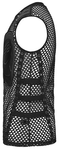 Punk Rave Men Black Gothic Cyber Punk Mesh Patchwork Vest Sleeveless Tops - Bild 13 von 18