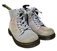 Dr. Martens 1460 Pascal Kids Rainbow Boots Size US 7