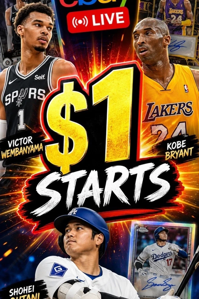 $1 Singles- Legends, Rookies, Stars Multi Sport Singles