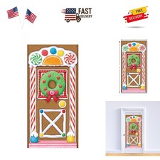 Gingerbread House Door Cover
