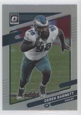 2021 Panini Donruss Optic Holo Prizm Derek Barnett #11 0xd9