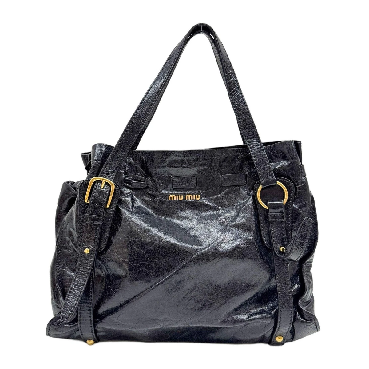 Miu Miu Bow Leather Exterior Bags & Handbags for Women for sale | eBay