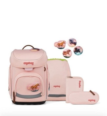 LIMITED EDITION Ergobag Schulranzen Cubo Inkl. 5 Weitere Klettsticker Neu OVP