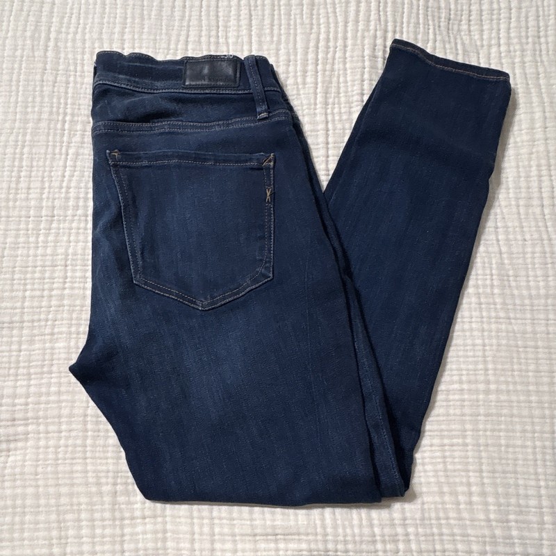 Womens EXPRESS Skinny Jeans Blue 5-Pocket Denim- Size 10