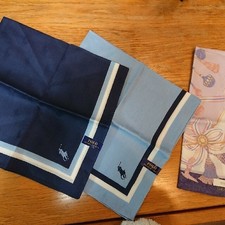 Ralph Lauren Trusaldi Handkerchief Set Of 3 Men Accessory Limited Editioin Rare