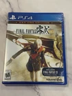 *RARE* Final Fantasy Type-0 HD Day One Edition PS4 BRAND NEW & FACTORY SEALED