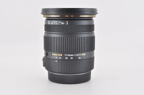 Sigma 17-50mm f/2.8 EX DC OS HSM Wide Angle Zoom Lens Black For Canon EF Mount - Picture 14 of 16