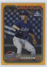 2024 Topps Pro Debut Gold Foil /50 Lucas Gordon #PD-188 0i5i