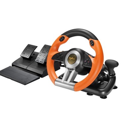 PXN PC Racing Wheel, V3 PRO 180 Degree Universal USB Car Sim Game Steering Wheel