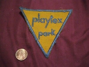 1960's PLAYTEX PARK SECURITY Patch - DOVER DELAWARE