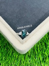 Teal Sapphire Oval Cut Ring Gift For Her Engagement Ring.