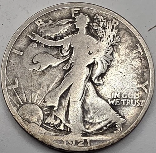 1921   *SILVER*  Walking Liberty Half Dollar GREAT WAY TO BUY SILVER