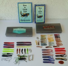 Alex Langers Flying Lures Spinnerbait Book & How To Catch Fish VHS Video