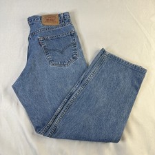 Vintage Levis Jeans Mens Size 32x29 Relaxed Straight Leg 90s 43901-7212