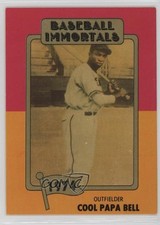 1980-84 SSPC Baseball Immortals 1st Printing James Cool Papa Bell #141 HOF 02v3
