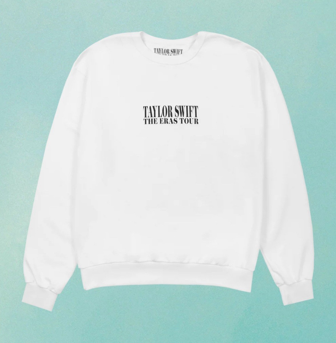 Taylor Swift The Eras Tour White TTPD Crewneck Women's Size XS | eBay