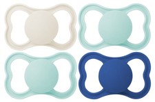 MAM Air Pacifier for Babies Sensitive Skin 4 Count BPA Free Mint Teal 18-36 M...