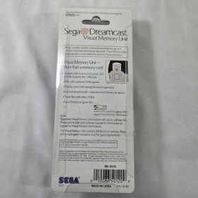 OPENED Maybe? BRAND NEW SEGA Dreamcast VMU Visual Memory Unit MK-50120 NTSC-U