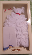 FRANKLIN MINT GWTW SCARLETT O'HARA "White Waiting for Pa Dress" NEW