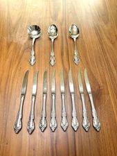 Oneida Brahms Stainless Flatware Mixed Lot of 11 Pieces
