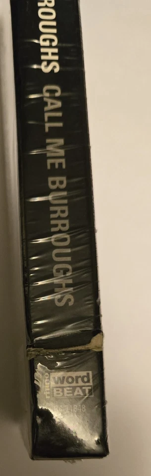 Sealed Call Me Burroughs Cassette Box Set Beat Icon Naked Lunch WordBeat Rare Foto 3 de 3