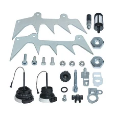 Spike Felling Dog Chain Adjuster Set Fuel Filter Gas Cap Kit Oil Filter Parts