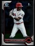 Justice Thompson 2022 Bowman #BCP-59 1st Chrome Prospects Cincinnati Reds