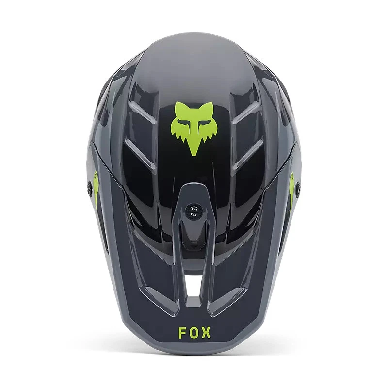 *FRETE GRÁTIS* CAPACETE DIVISOR FOX RACING V3 CINZA GRAFITE ESCOLHA SEU TAMANHO - Imagem 4 de 4