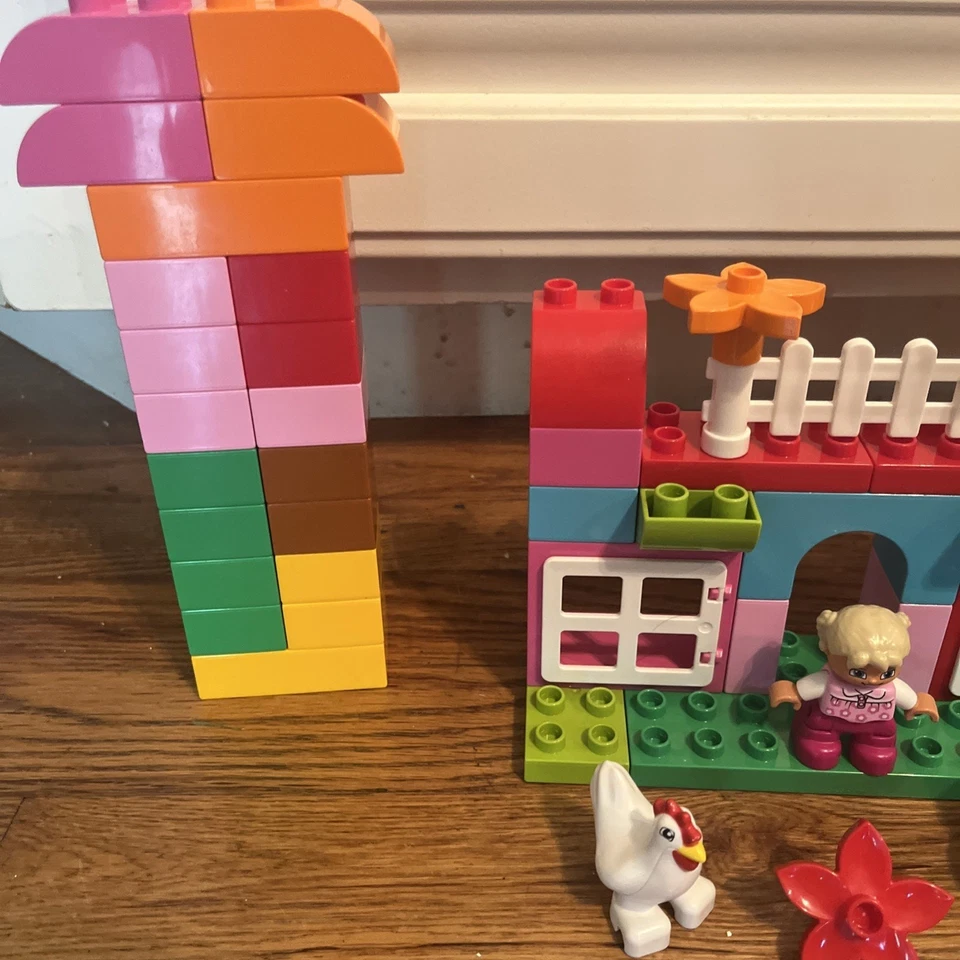 Lego Duplo All in One rosa Box voller Spaß Komplettsatz 10571 ohne Karton - Bild 2 von 3