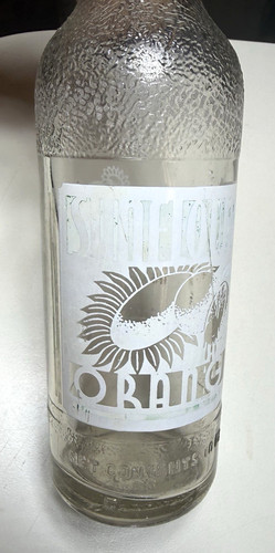 XXX Rare Original 1940's Sunflower Beverage Bottle ! “ Tunica, Miss “