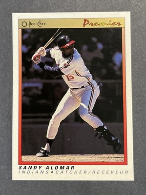 1991 O-Pee-Chee Premier #2 Sandy Alomar OPC   